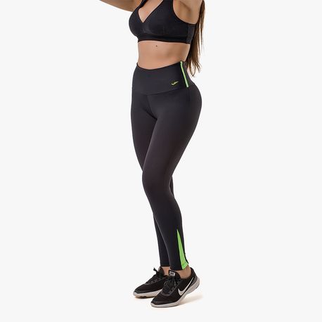 CALÇA LEGGING 129 317 PRETO/VERDE FLUOR GG
