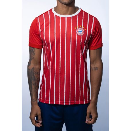 BAYERN  DRYFIT T-SHIRT 14616BM VERMELHO GG