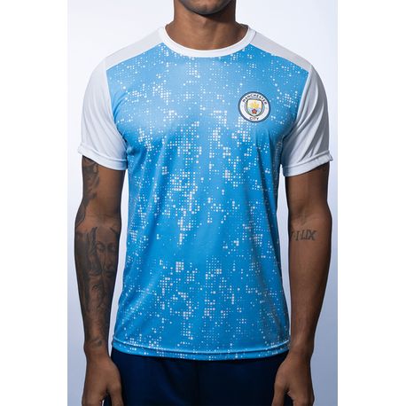 M  CITY DRYFIT T-SHIRT 14591MC AZ CLARO/BCO GG