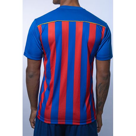 BARCELONA DRYFIT T-SHIRT B14193BC AZUL/VERMELHO GG