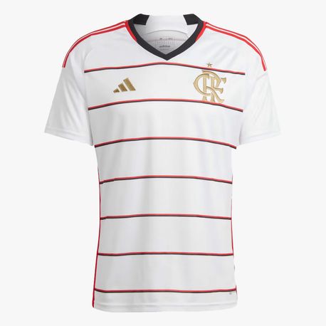 CAMISA FLAMENGO II HS5193 WHITE/RED/BLACK 2XX