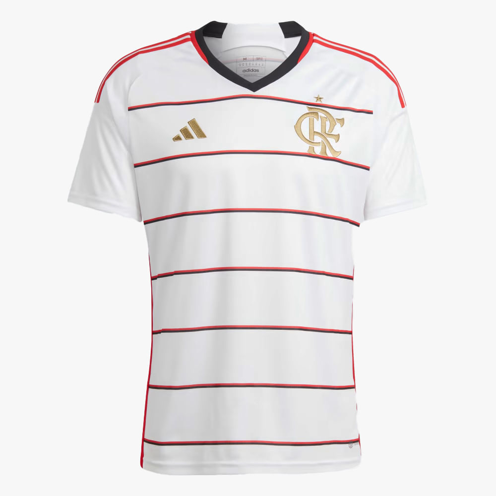 CAMISA FLAMENGO II HS5193 WHITE/RED/BLACK 2XX
