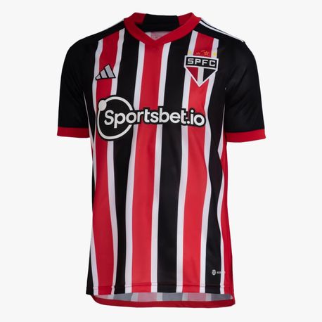 CAMISA SAO PAULO II HT7265 RED/WHITE/BLACK P
