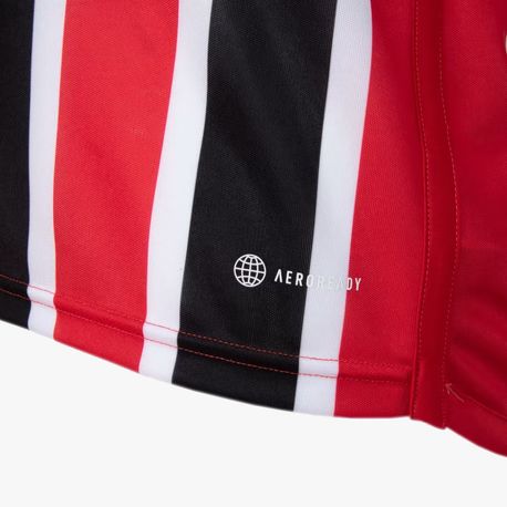 CAMISA SAO PAULO II HT7265 RED/WHITE/BLACK P