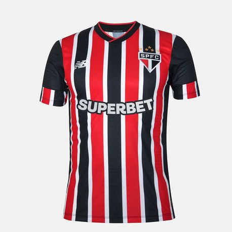 CAMISA MASC   AWAY  2024 TORCEDOR MT830481 VERMELHO/BCO/PTO P
