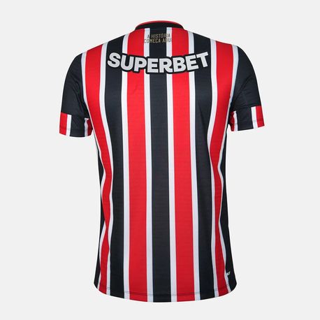 CAMISA MASC   AWAY  2024 TORCEDOR MT830481 VERMELHO/BCO/PTO P