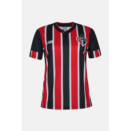 CAMISA FEM SPFC HOME 2024 TORCEDOR WT830483 VERMELHO/BCO/PTO PP