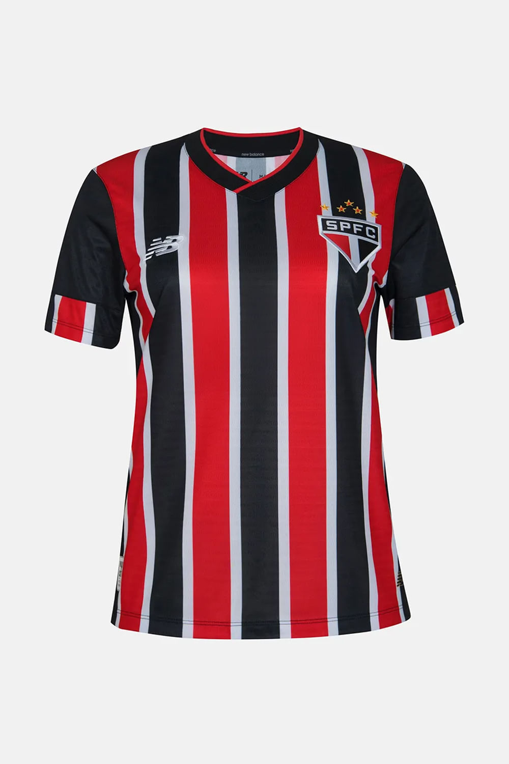 CAMISA FEM SPFC HOME 2024 TORCEDOR WT830483 VERMELHO/BCO/PTO PP
