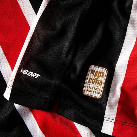 CAMISA MASC  NB AWAY SPFC 2024 JOGADOR MT830480 VERM/BCO/PTO GG