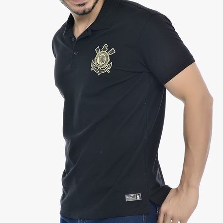 CAMISA POLO SCCP 301411 PRETO GG