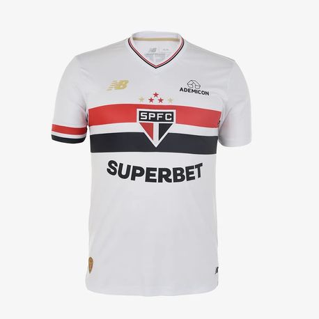 CAMISA MASC  NB TORCEDOR MT-831813 BCO/VERM/PTO P