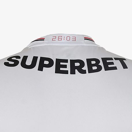CAMISA MASC  NB TORCEDOR MT-831813 BCO/VERM/PTO P