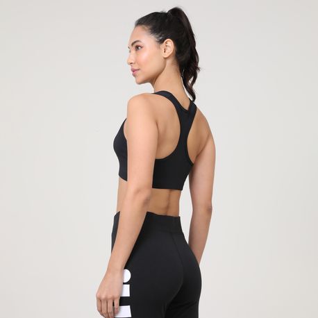 TOP SWOOSH BRA NON PAD BV3630-010 010-BLACK/WHITE GG