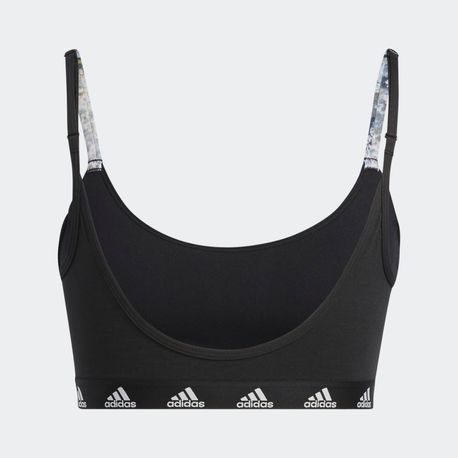 TOP SUPORTE LEVE PUREBARE HA0067 BLACK/WHITE GG