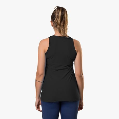 REGATA FEMININA BASICA 119602 PRETO P