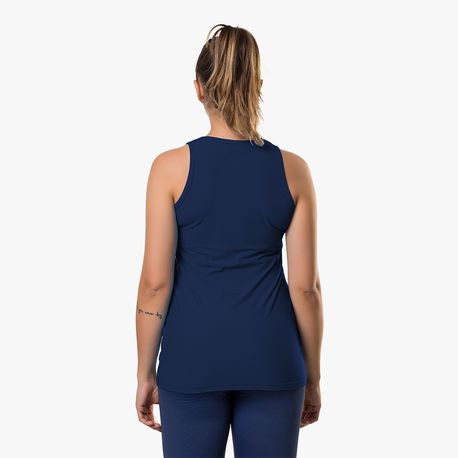 REGATA FEMININA BASICA 119602 MARINHO GG