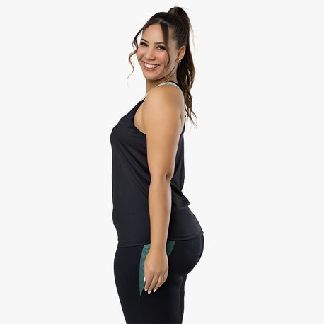 "REGATA GOLA CARECA -FEMININO" 129350 PRETO GG