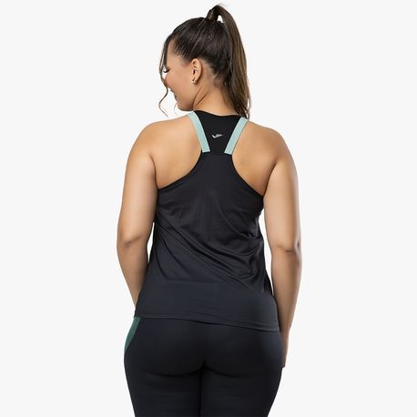 "REGATA GOLA CARECA -FEMININO" 129350 PRETO GG