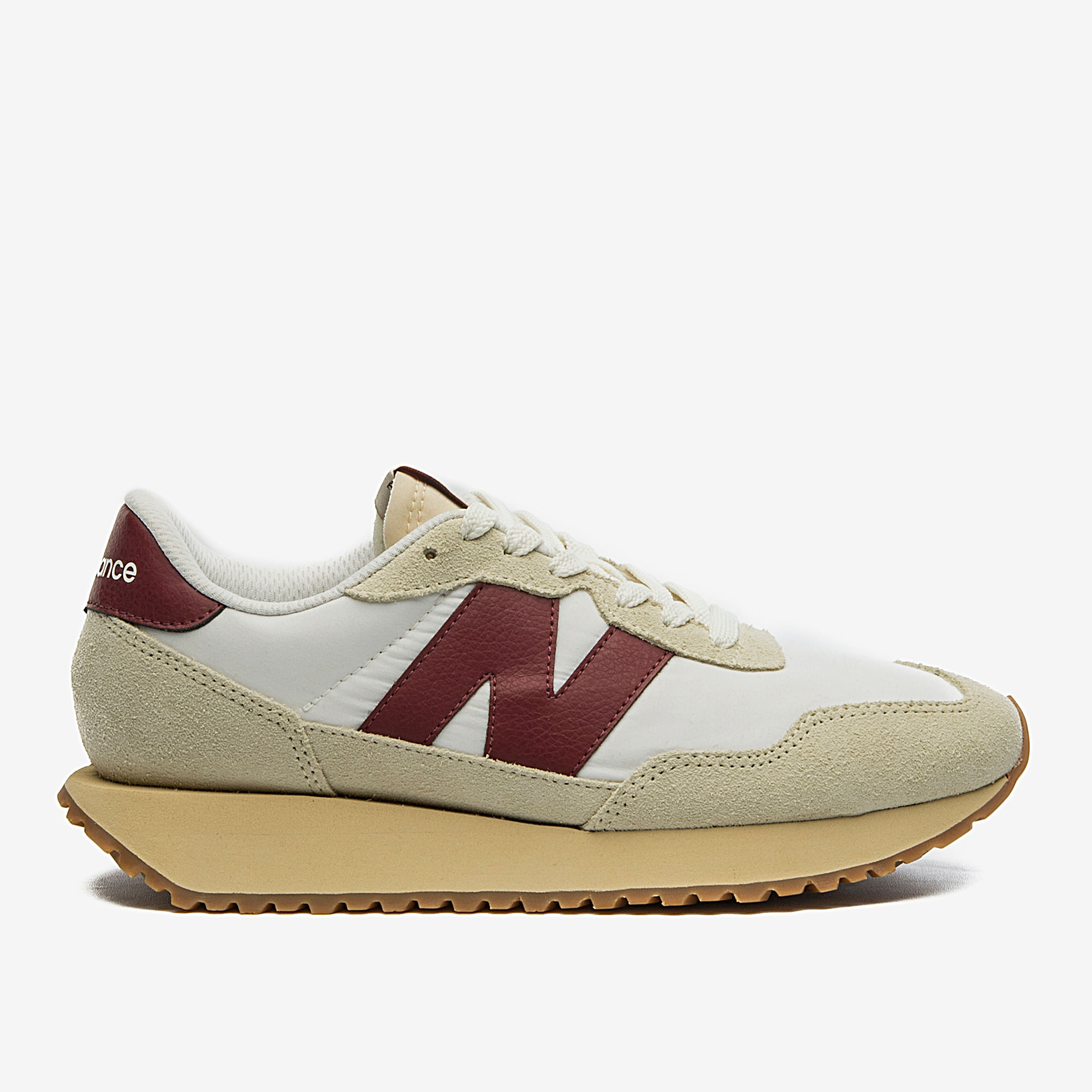 TENIS NB 237V1 W WS237 HA-BRANCO/VINHO 39