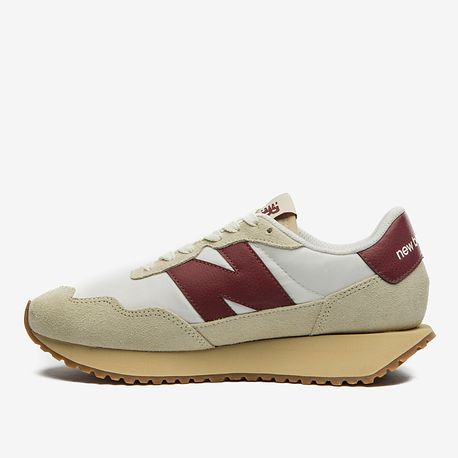 TENIS NB 237V1 W WS237 HA-BRANCO/VINHO 39