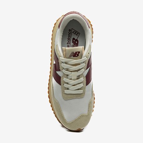 TENIS NB 237V1 W WS237 HA-BRANCO/VINHO 39