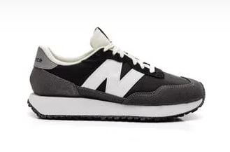 TENIS NB 237V1 W WS237 BC1-PRETO/BRANCO 36