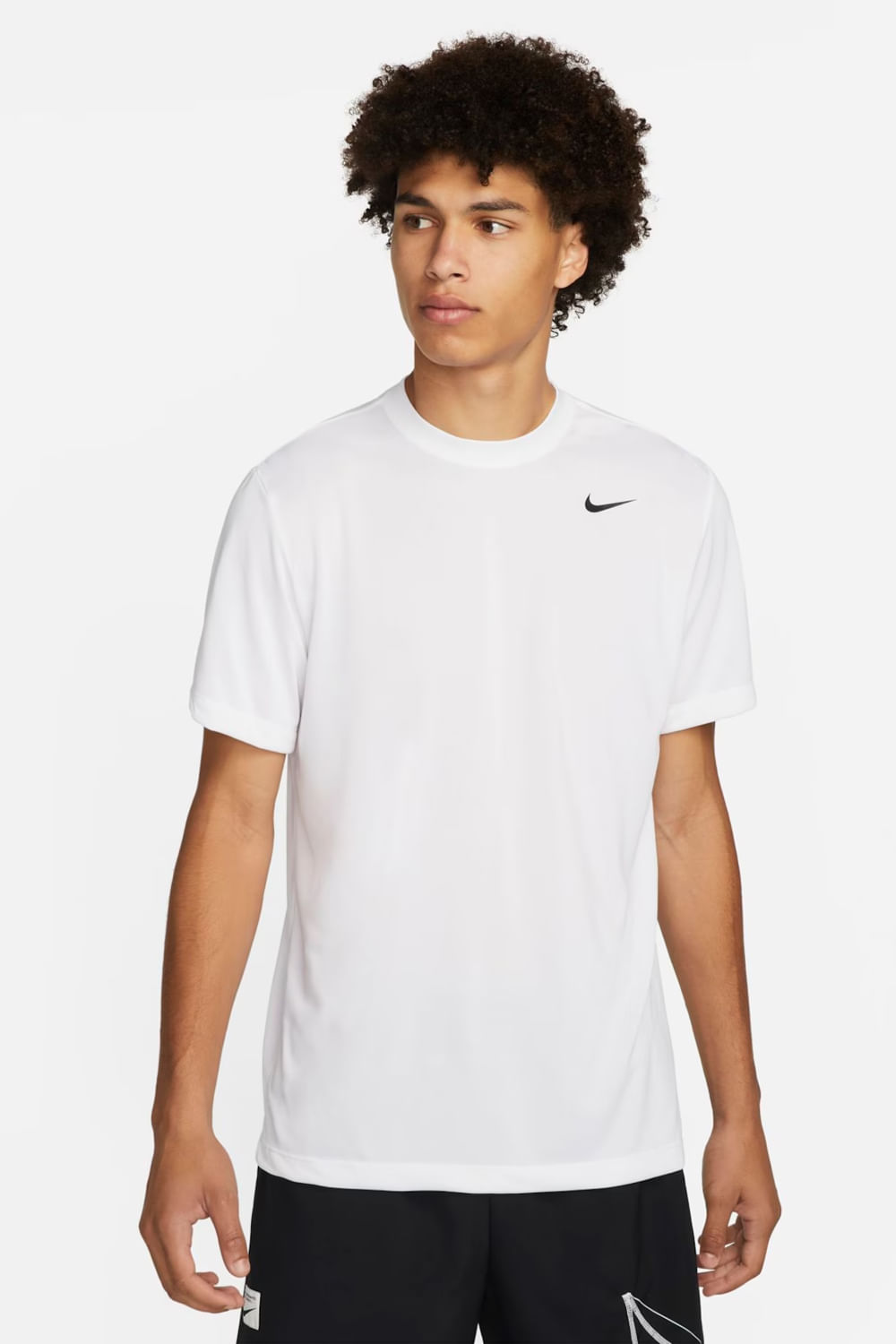 CAMISETA MANGA CURTA M NK DF TEE RLGD RE DX0989-100 100 - WHITE/(BLACK) P