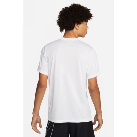 CAMISETA MANGA CURTA M NK DF TEE RLGD RE DX0989-100 100 - WHITE/(BLACK) P