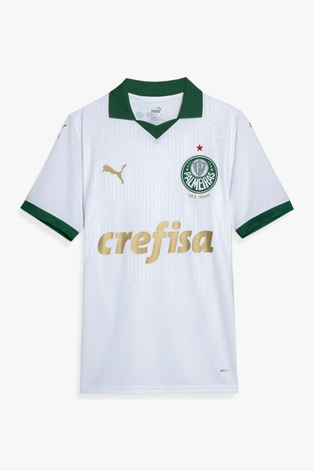 CAMISA PALMEIRAS TORCEDOR AWAY JERSEY 24 777262 01-WHITE XGG