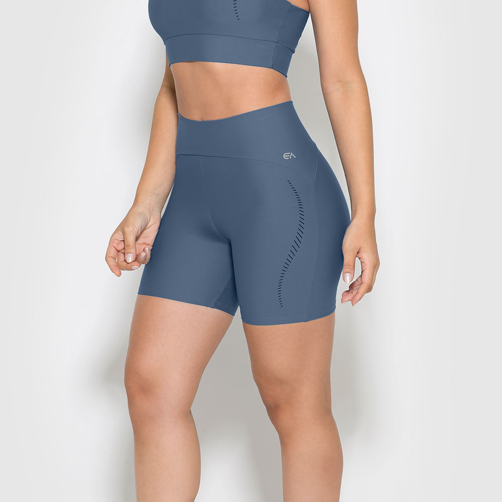 SHORTS LEG REFLETIVO 1000121030 AZUL P