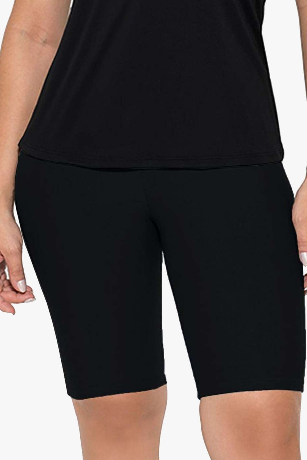 SHORTS CICLISTA COMPRESS 1000124391 PRETO G