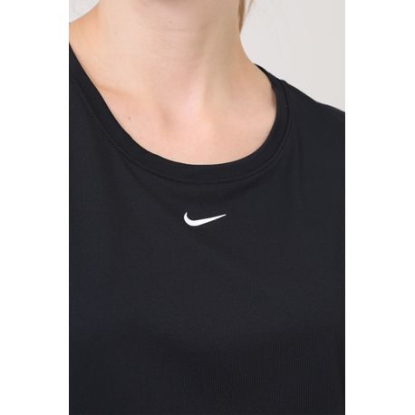 CAMISETA MANGA CURTA W NK ONE DF SS STD TOP DD0638-010 BLACK/WHITE G