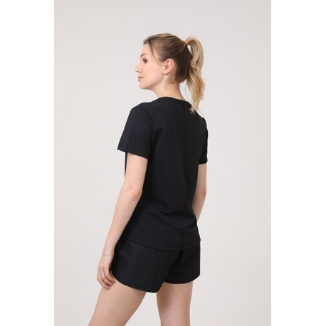 CAMISETA MANGA CURTA W NK ONE DF SS STD TOP DD0638-010 BLACK/WHITE G