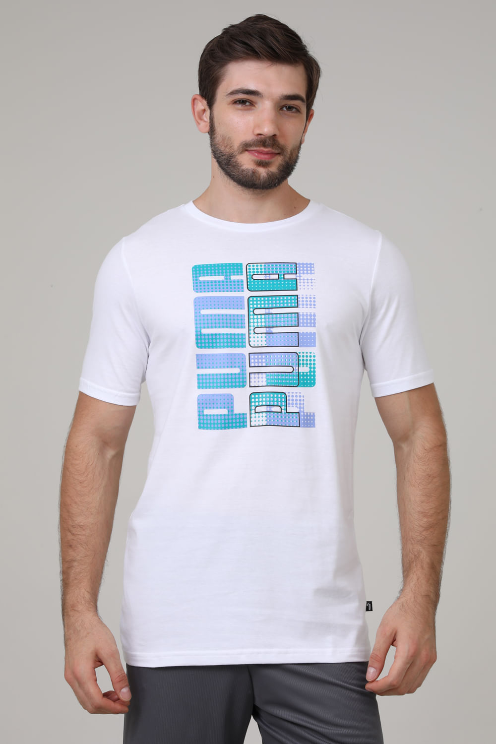 CAMISETA  PUMA CLASH GRAPHIC TEE 672788 03-WHITE P