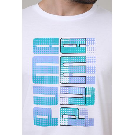 CAMISETA  PUMA CLASH GRAPHIC TEE 672788 03-WHITE P