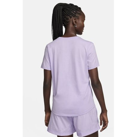 CAMISETA MANGA CURTA W NSW TEE CLUB DX7902-511 511-VIOLET MIST/(WHT) GG