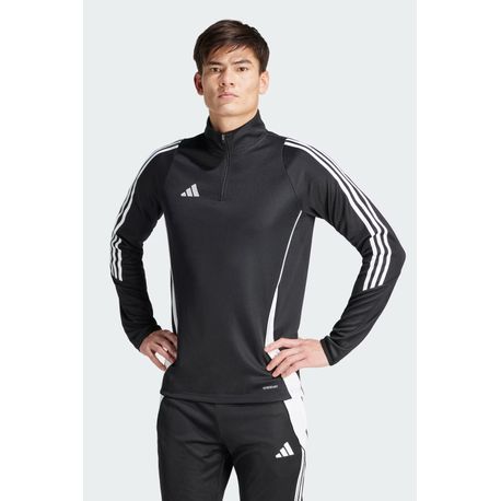 MOLETOM TIRO 24 IJ9963 BLACK/WHITE GG