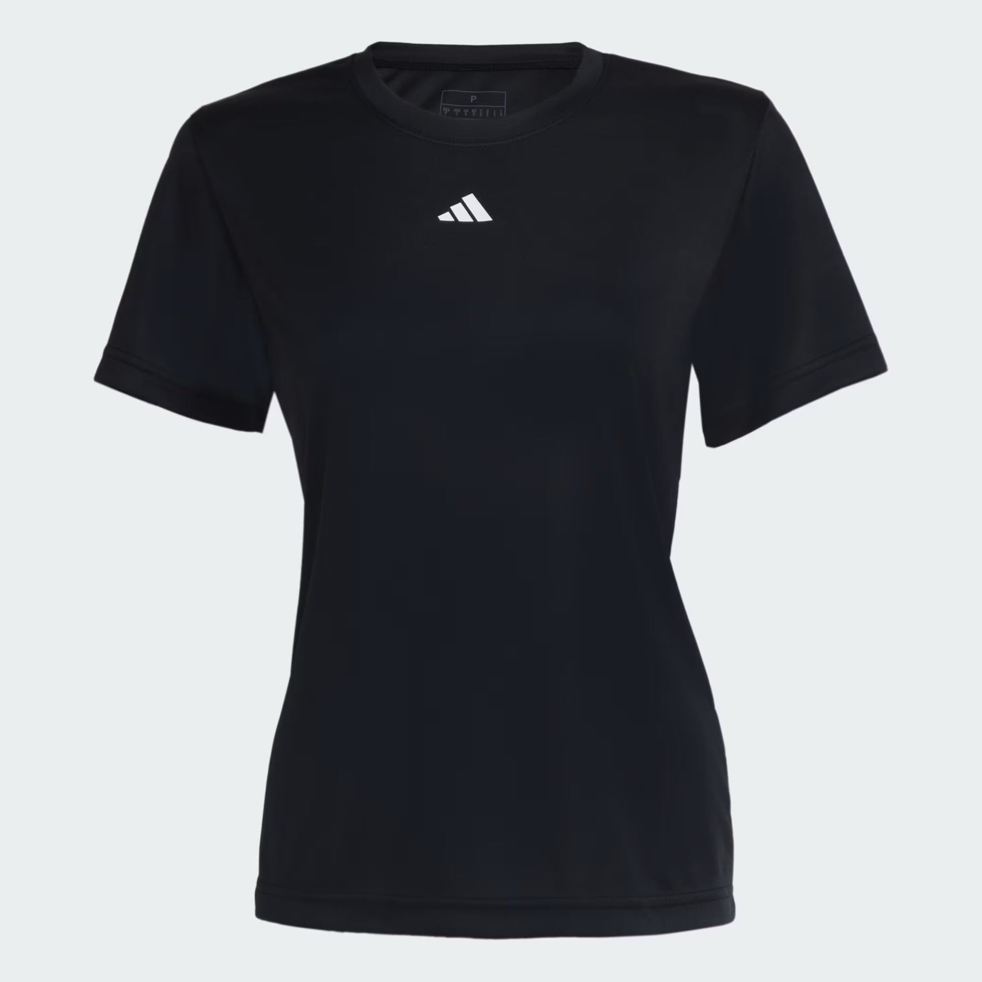 CAMISETA TREINO BASICA JD1380 BLACK P