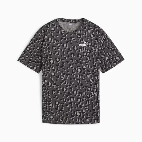 CAMISETA ESS+ ANIMAL RELAXED AOP TEE 677925-01 01-BLACK G
