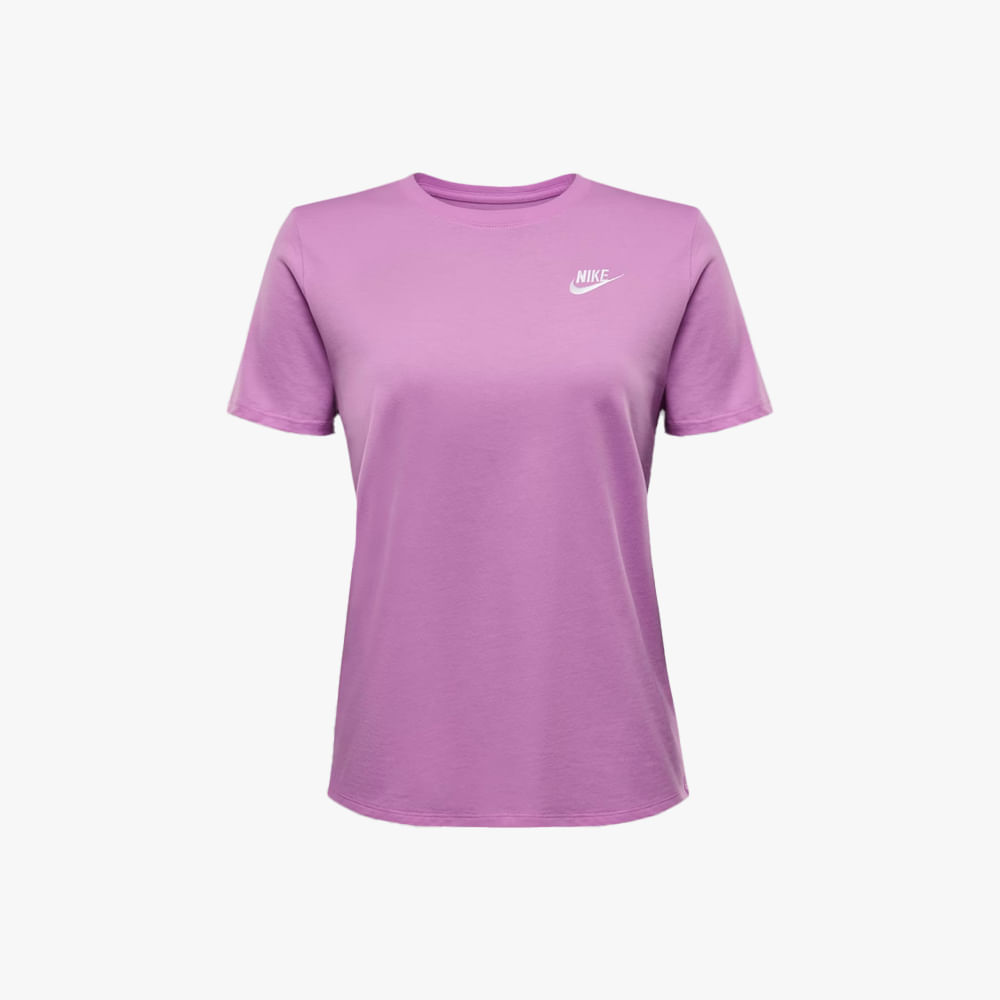 CAMISETA MANGA CURTA W NSW TEE CLUB DX7902-632 632-BEYOND PINK/(WHT) PP