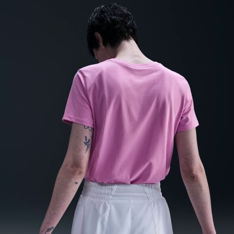 CAMISETA MANGA CURTA W NSW TEE CLUB DX7902-632 632-BEYOND PINK/(WHT) PP