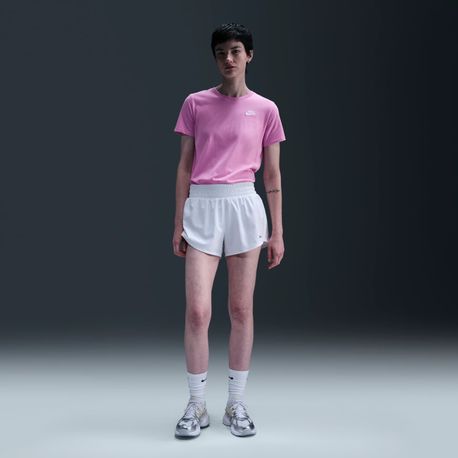 CAMISETA MANGA CURTA W NSW TEE CLUB DX7902-632 632-BEYOND PINK/(WHT) PP
