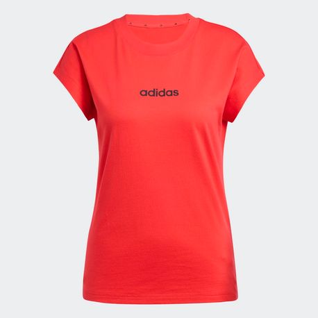CAMISETA LOGO LINEAR FEMININA JG8661 PURRUB/BLACK GG