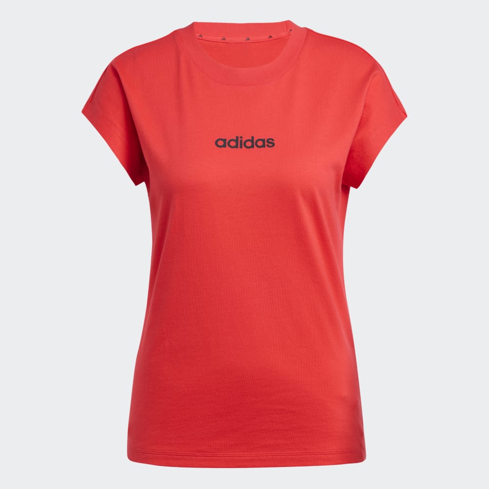 CAMISETA LOGO LINEAR FEMININA JG8661 PURRUB/BLACK GG