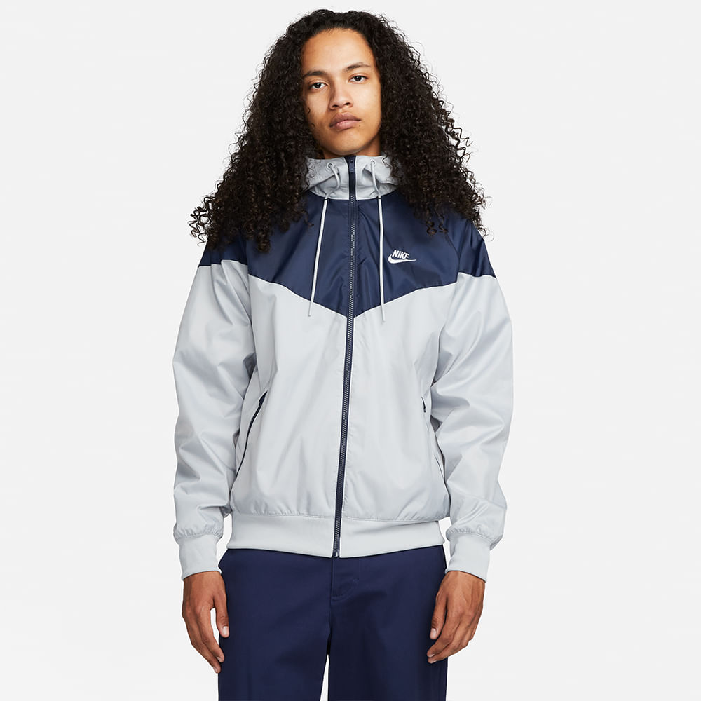 JAQUETA SPORTSWEAR WINDRUNNER MASC  DA0001-077 077-BLK/GREY G