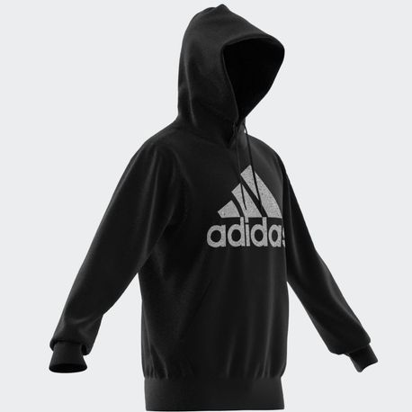 JAQUETA  M BL FT HD BLACK IC9363 BLACK P