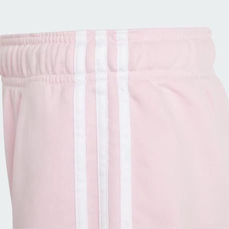SHORT 3 STRIPES IS2625 CLPINK/WHITE 10