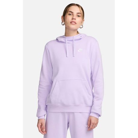 BLUSAO W NSW CLUB FLC FNL HOODIE STD DQ5415-511 511-VIOLET MIST/(WHT) GG