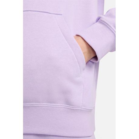 BLUSAO W NSW CLUB FLC FNL HOODIE STD DQ5415-511 511-VIOLET MIST/(WHT) GG