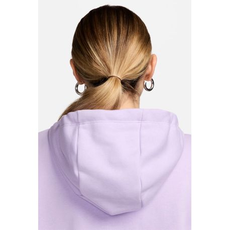 BLUSAO W NSW CLUB FLC FNL HOODIE STD DQ5415-511 511-VIOLET MIST/(WHT) GG